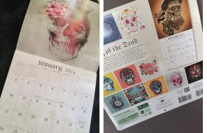 Day Of The Dead 2016  - Sugar Skulls Calendar